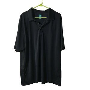 PRO TOUR AIR PLAY BLACK GOLF POLO MENS XXL